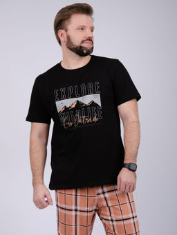 Пижама "Альпы 2" брюки, трикотаж