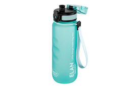 Бутылка для воды 500 мл 6,5*6,5*23 см "Style Matte" с углублениями д/пальцев, аквамарин