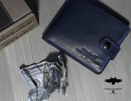 Мужское кожаное портмоне Dierhoff Д 6010-920  фото 6