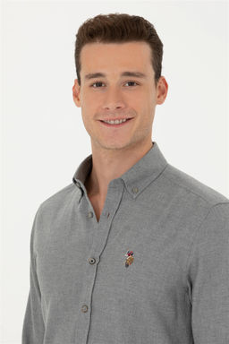 Мужская базовая рубашка из норки с длинным рукавом Неожиданная скидка в корзине - U.s. polo assn фото 2