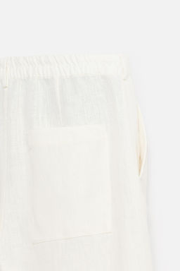 100% LINEN TROUSERS - Zara фото 9