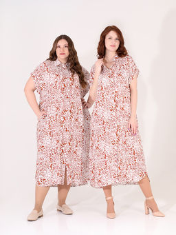 Платье из штапеля больших размеров