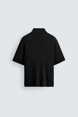 TEXTURED KNIT SHIRT - Zara фото 8