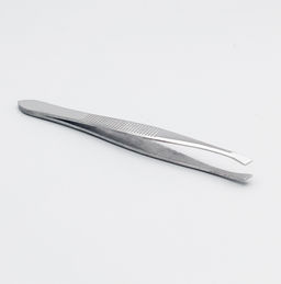 Zinger Пинцет для бровей скошенный / Standard 86014 S, серебристый  фото 3