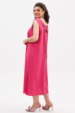 Сарафан ANELLI 1472.1 малиновое вино  фото 4