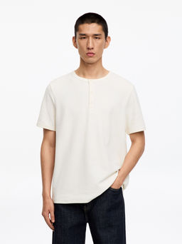 Camiseta Henley de manga corta - H&m фото 2
