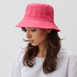 Панама MINAKU, цвет ярко-розовый, р-р 58