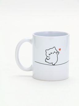 Кружка керамическая «Держись лапками за счастье», 320 мл