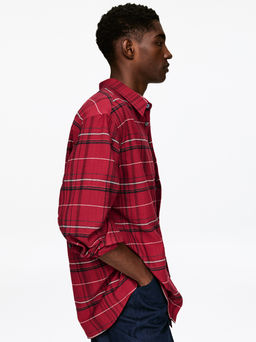 Camisa de franela informal - H&m фото 4