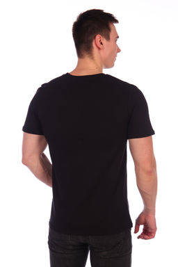 Футболка мужская, модель 211, трикотаж (Мосты, черный) - Ивановотекстиль фото 2