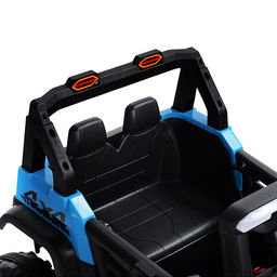 Электромобиль детский "Крутой внедорожник"(цвет синий)