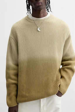 GRADIENT RIBBED SWEATER - Zara фото 5