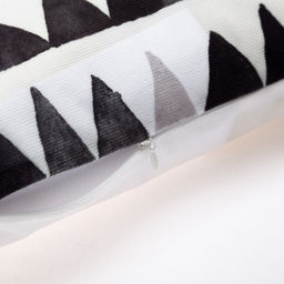 Наволочка декоративная Этель АкварельТреугольники 40 х 40 см, велюр  фото 4