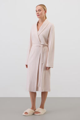 Е 50029/бежевый халат жен