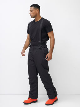 Горнолыжный костюм мужской зимний желтого цвета 390J - Leifensh фото 25