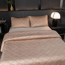 Велюровое покрывало ромб OVF040 240*260