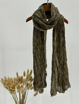 Палантин 200*60см Прованс 33-0003 хаки