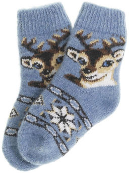 Носки детские "Оленёнок и орнамент" 6529-6