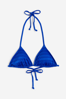 Top de bikini de tri?ngulo con relleno