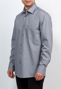 Сорочка мужская длинный рукав CASINO c330/1/grey  фото 8