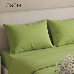 Простынь Евро макс() поплин(василек)