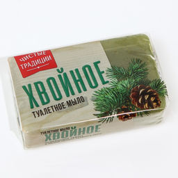 Цена за 3 шт. Туалетное мыло Чистые традиции Хвойное, 160 г - Simaland фото 3