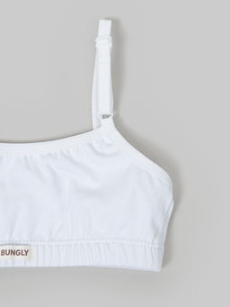 Комплект топов для девочек Сахар/Беж 2 шт 7+ - Bungly фото 5