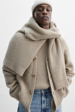 LIMITED EDITION TEXTURED CARDIGAN - Zara фото 7