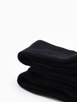 Носки спортивные хлопковые Resport 3 пары, размер 35-38, чёрные