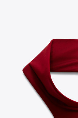 POLYAMIDE HALTER TOP - Zara фото 34