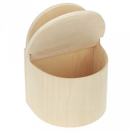 Солонка деревянная на 1кг, 11х13,5х18,5см, большая, фанера (Россия) - Домашняя мода фото 2