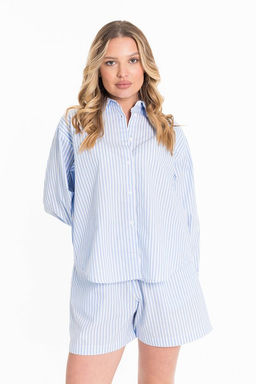 Костюм М325036а голубой - Елена фото 4