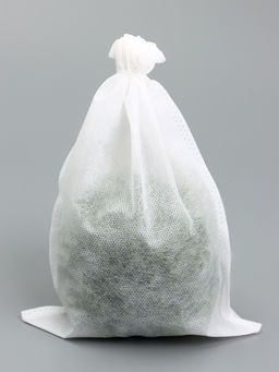 Цена за 100 шт. Фильтр-пакет, мешочек с завязками для запарки 15 х 20 см