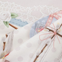 Скатерть Этель Пасхальные Тильды 147х300 см, 100% хлопок, саржа 190 г/м2  фото 17