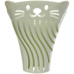 Цена за 3 шт. Совок - ковш для кошачьего туалета "ДОНКОТТИКО", цвет оливковый, 17*12см (лейбл)