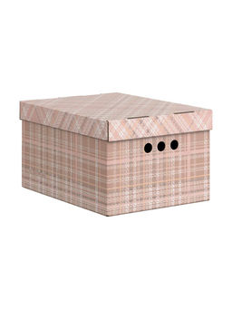VAL LB-BC-4S Короба картонные, 25*33*18.5 см, набор 4 шт., LONDON BEIGE, шт