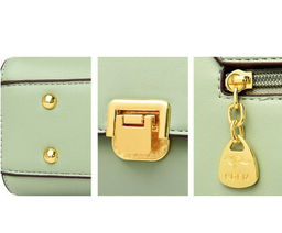 KAIDIFEINIROO Сумка женская с двумя ремнями 9628 фото 12