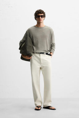 100% LINEN SWEATER - Zara фото 9