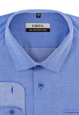 Сорочка мужская длинный рукав GREG 223/131/2957/Z/1