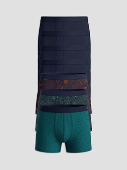 Standart Kal?p Pamuklu Esnek Erkek Boxer 7li