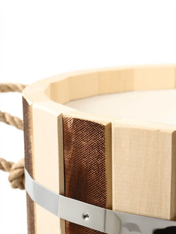 Ведро-запарник для бани и сауны «Термо», 10 л, деревянное, пластмассовая вставка