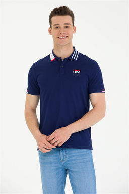 Мужская темно-синяя футболка - U.s. polo assn фото 8