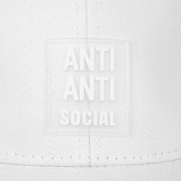 Кепка женская Anti Anti Social, белая