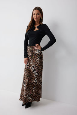Юбка LYUSHe 4238 леопард фото 7