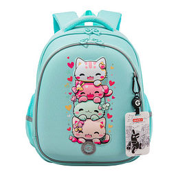 RAz-686-2 Рюкзак школьный с картхолдером на держателе - Grizzly фото 26