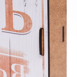 Ключница настенная - шкатулка «Правила дома», 26×20 см