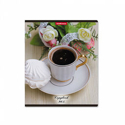 Цена за 5 шт. Тетрадь общая ученическая ErichKrause Coffee Break, 96 листов, клетка, матовая ламинация_MIX-PACK фото 3