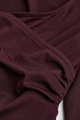 MAMA Vestido cruzado de punto - H&m фото 2