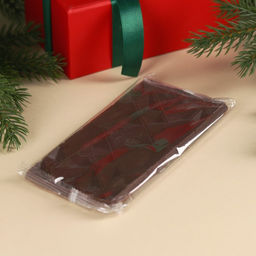 Шоколад новогодний молочный От Деда Мороза в открытке с кармашком для денег, 70 г