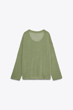 RUSTIC KNIT SWEATER - Zara фото 9